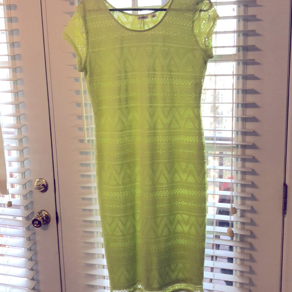 ⭐️*NEW*Lemon lime green/yellow sundress